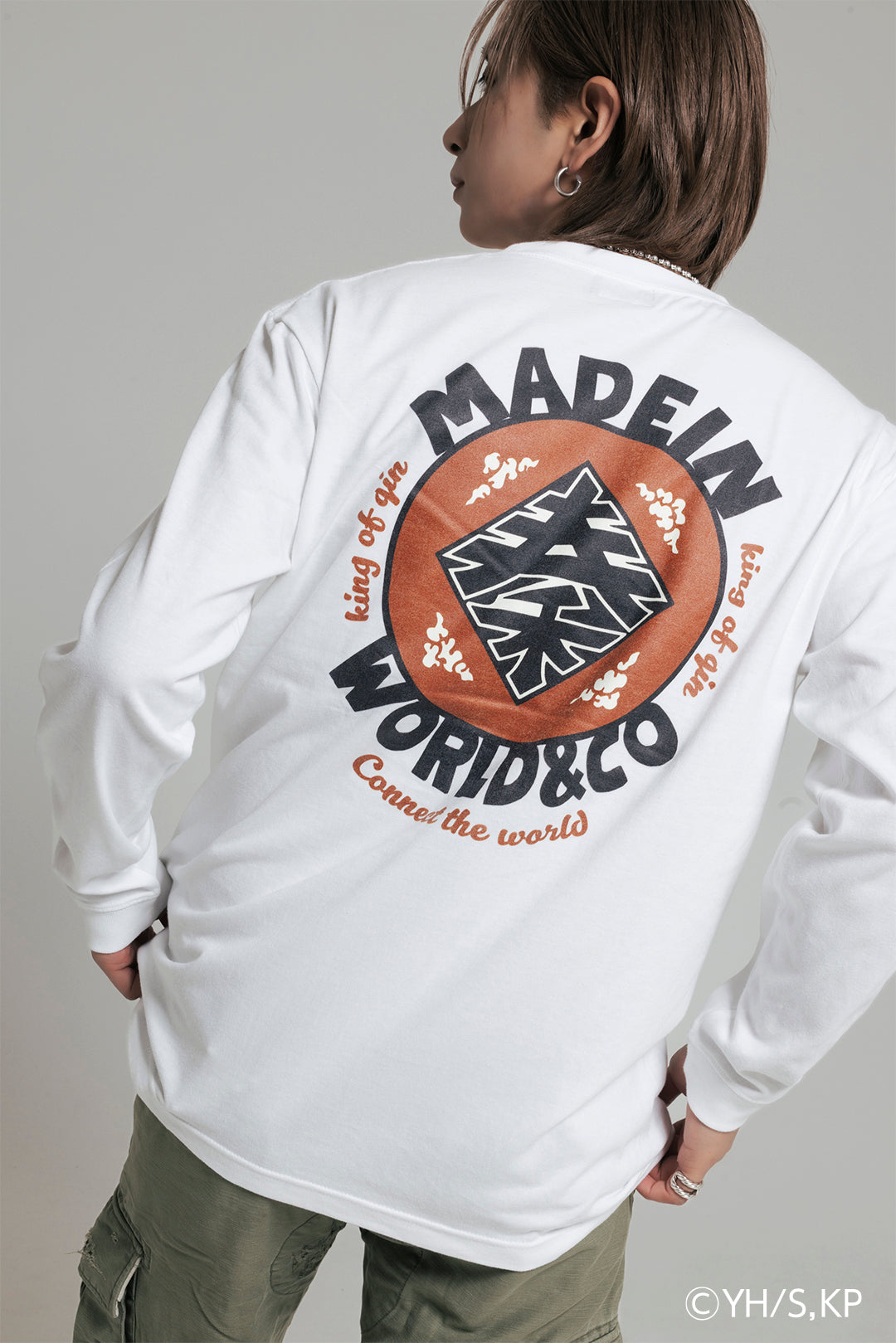 King of Qin Back print LS Tee