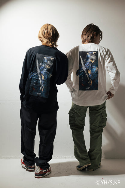 Shin Art Back print LS Tee