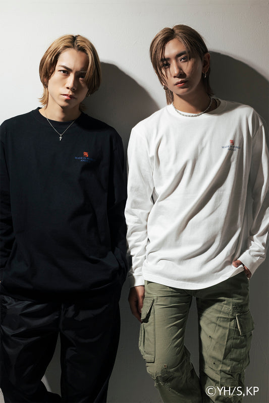 Shin Art Back print LS Tee