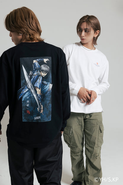 Shin Art Back print LS Tee