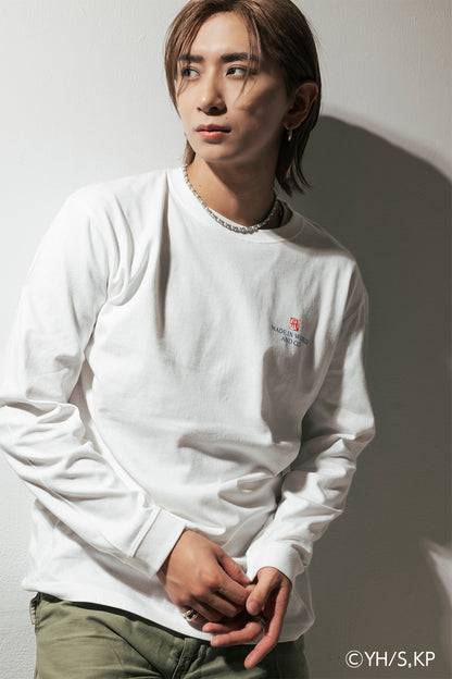 Shin Art Back print LS Tee