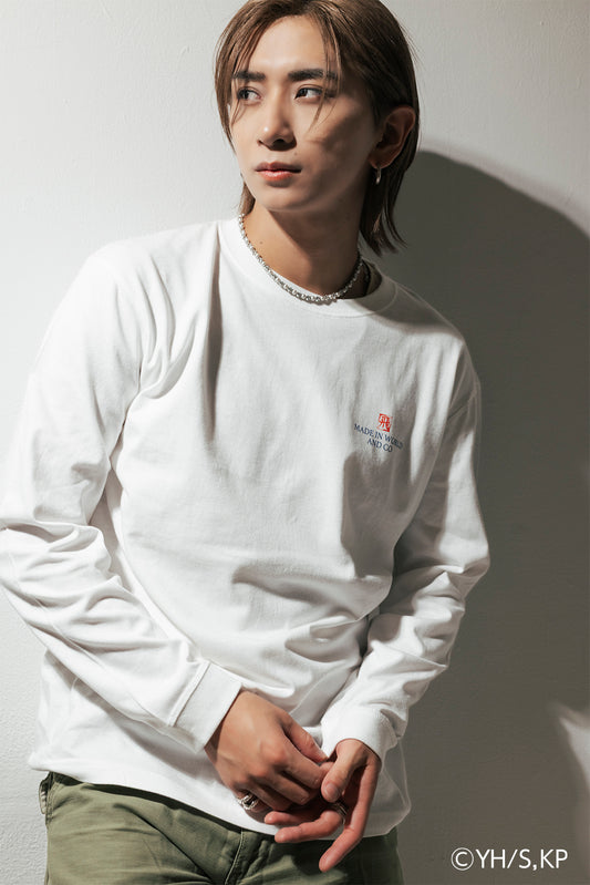 Shin Art Back print LS Tee