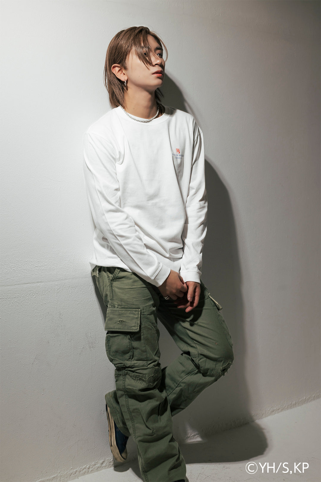 Shin Art Back print LS Tee