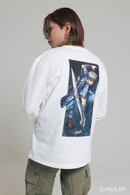 Shin Art Back print LS Tee