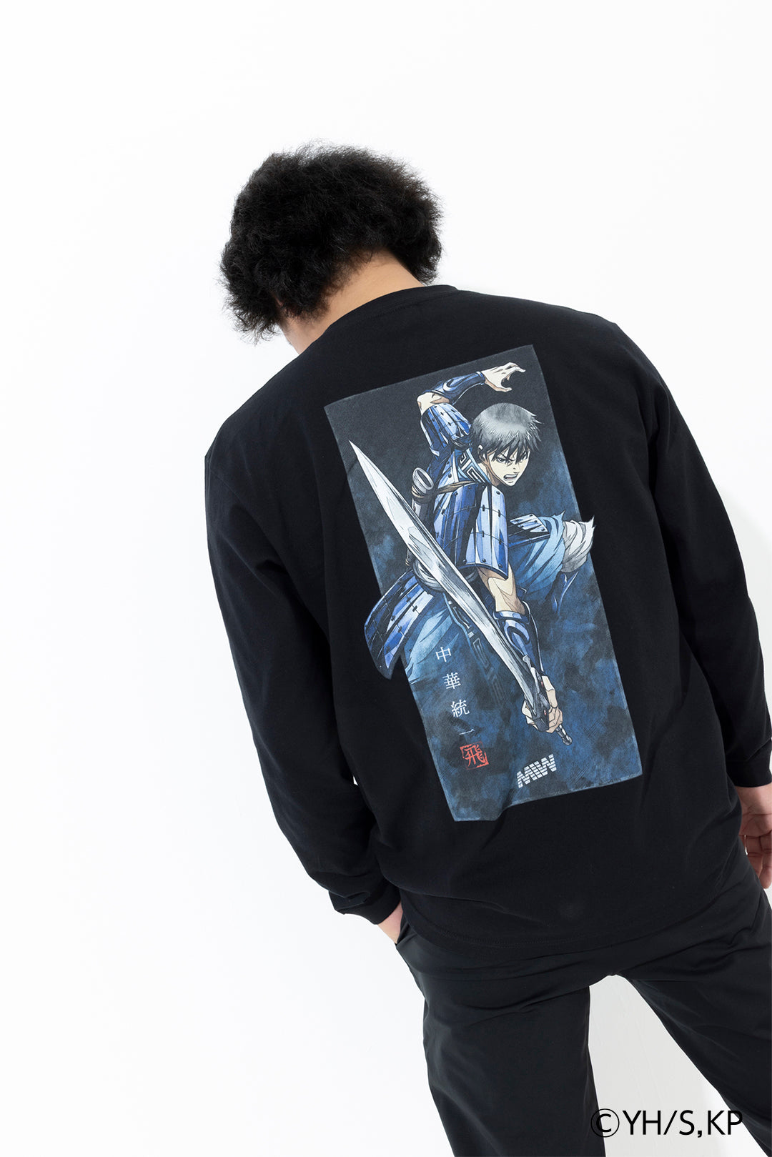 Shin Art Back print LS Tee