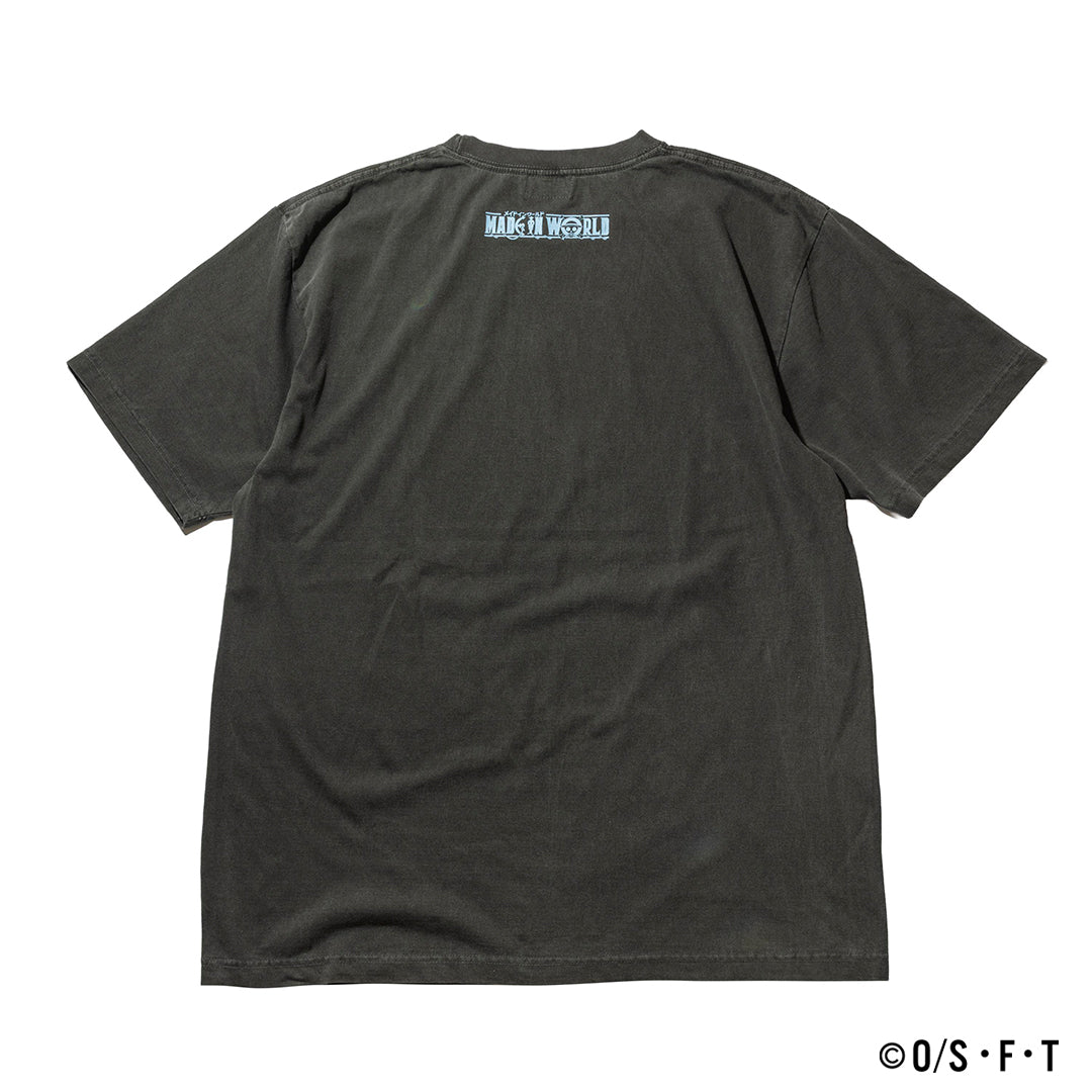 JOYBOY & EMET TSHIRT ink black ONE PIECE × MIW Collaboration