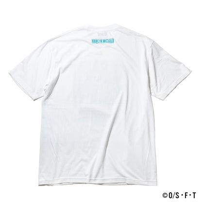 STRAW HAT CREW ELBAPH TSHIRT white ONE PIECE × MIW Collaboration
