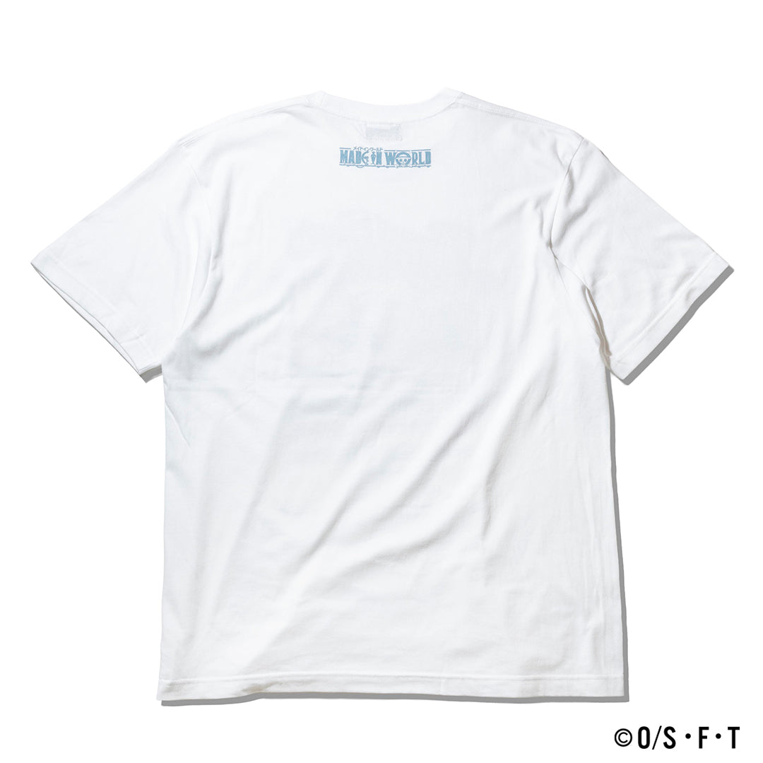 JOYBOY & EMET TSHIRT white ONE PIECE × MIW Collaboration