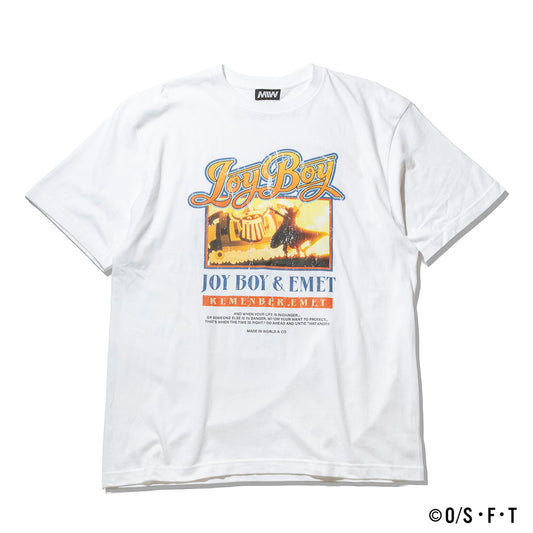 【一部即納】JOYBOY & EMET TSHIRT white ONE PIECE × MIW Collaboration