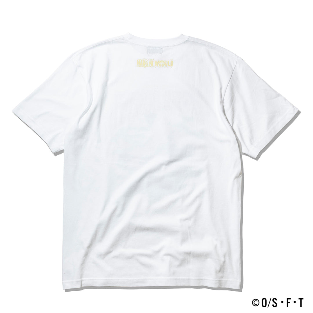 LUFFY & BONNEY TSHIRT white ONE PIECE × MIW Collaboration
