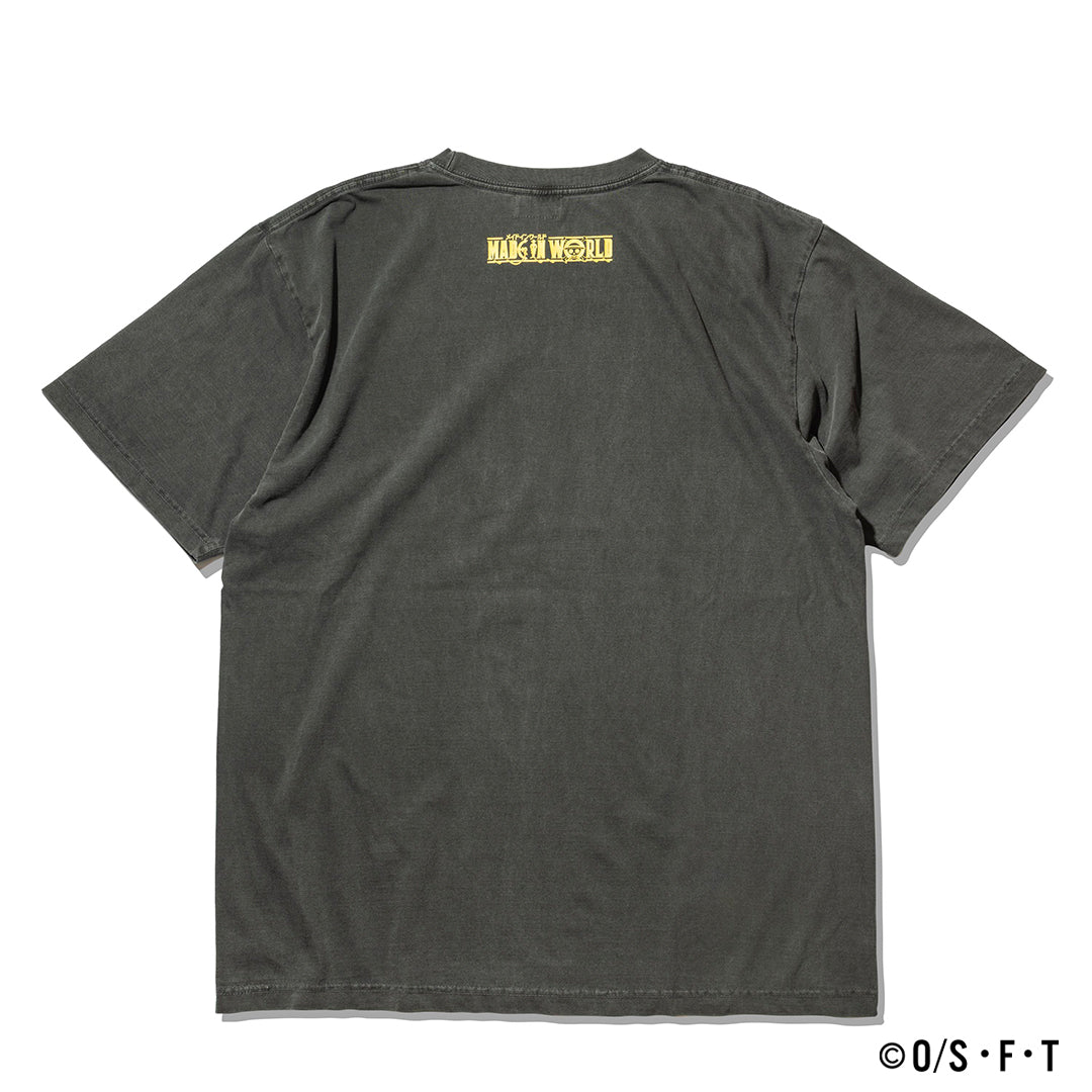 ELBAPH TSHIRT ink black ONE PIECE × MIW Collaboration