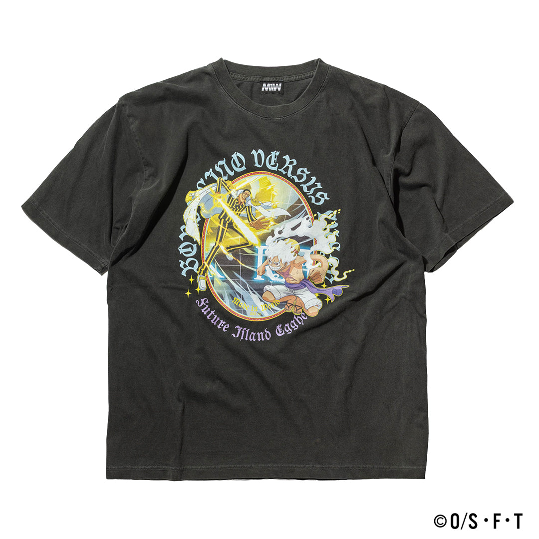 BORSALINO VS LUFFY TSHIRT ink black ONE PIECE × MIW Collaboration (Copy)