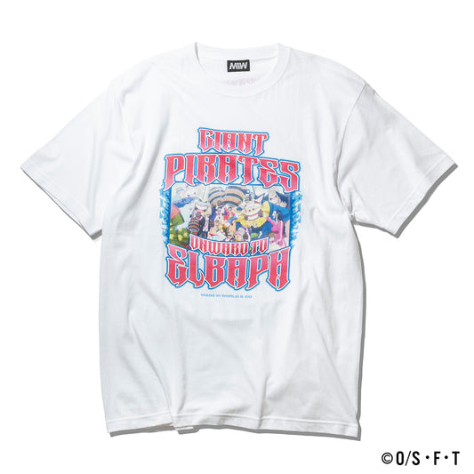 【一部即納】ONWARD TO ELBAPH TSHIRTwhite ONE PIECE × MIW Collaboration