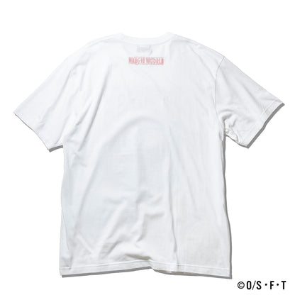 ONWARD TO ELBAPH TSHIRTwhite ONE PIECE × MIW Collaboration